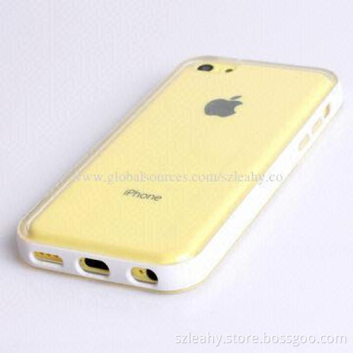 Hot selling PC+TPU mixed case for iPhone 5C